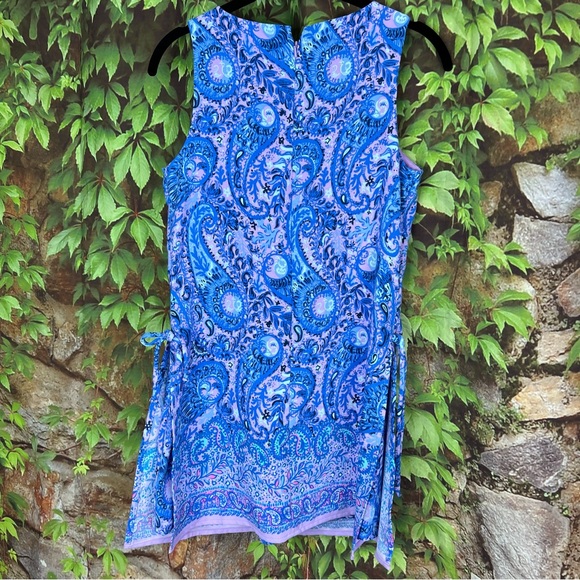 LILLY PULITZER Donna Hidden Treasure Engineered Romper, 00 - Picture 6 of 9